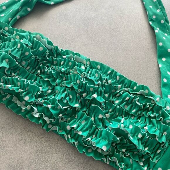 Victoria's Secret Ruffle Bandeau Bikini Top - Picture 2 of 6